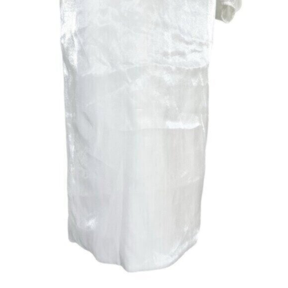 NWT Alamour The Label Suzette Off Shoulder Applique Floral Bride Dress Size M - Picture 7 of 14